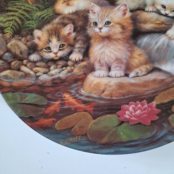 Plate with cute kittens - Picture 5 of 8